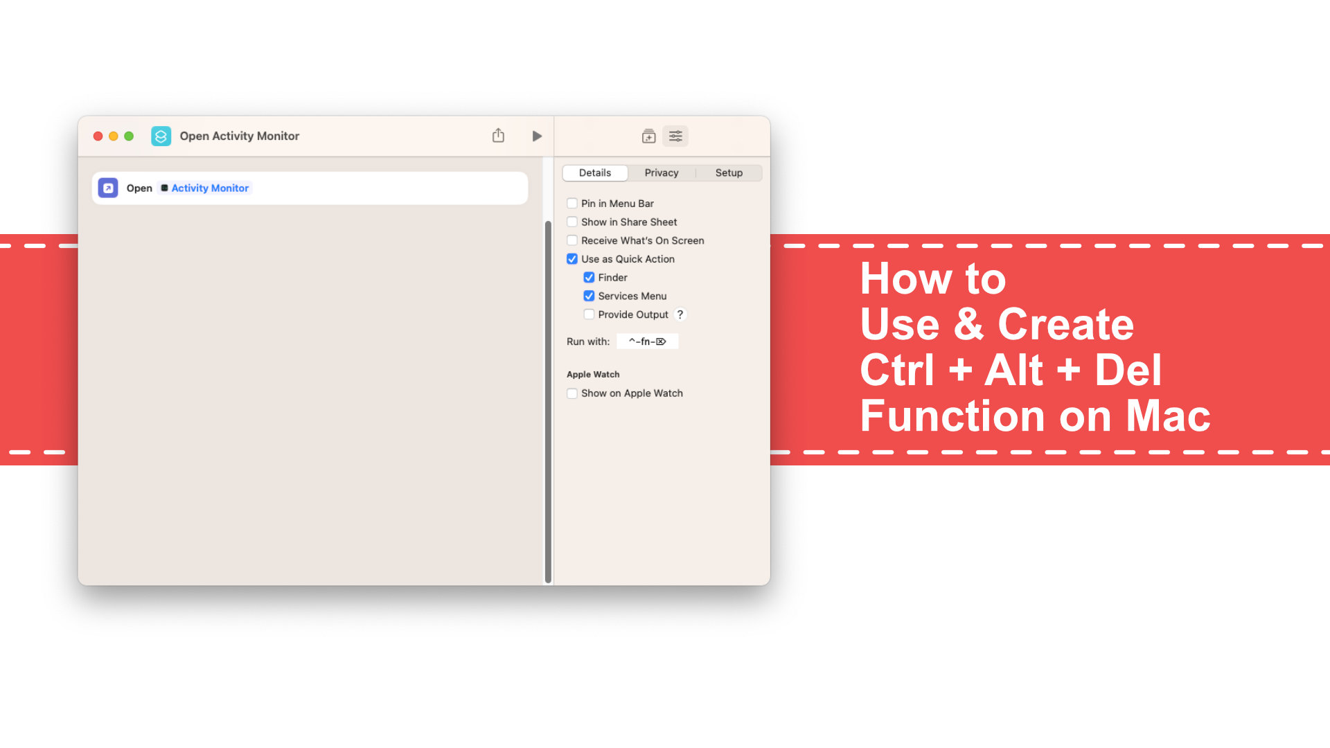 How to Use and Create Ctrl+Alt+Delete Function for Mac