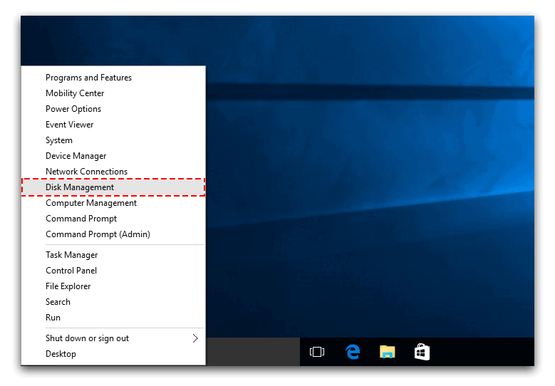 windows 10 disk manager