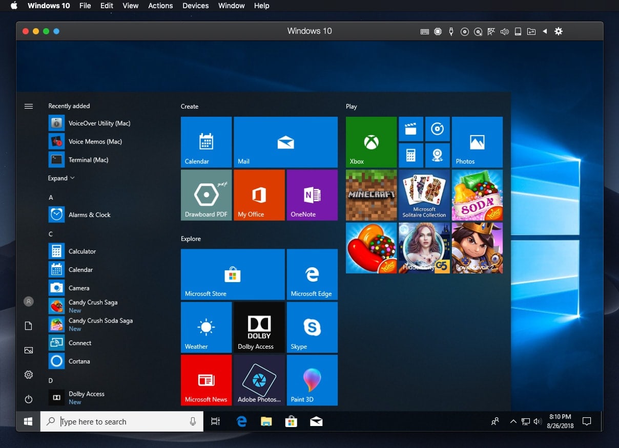 parallel windows 10 for mac free download