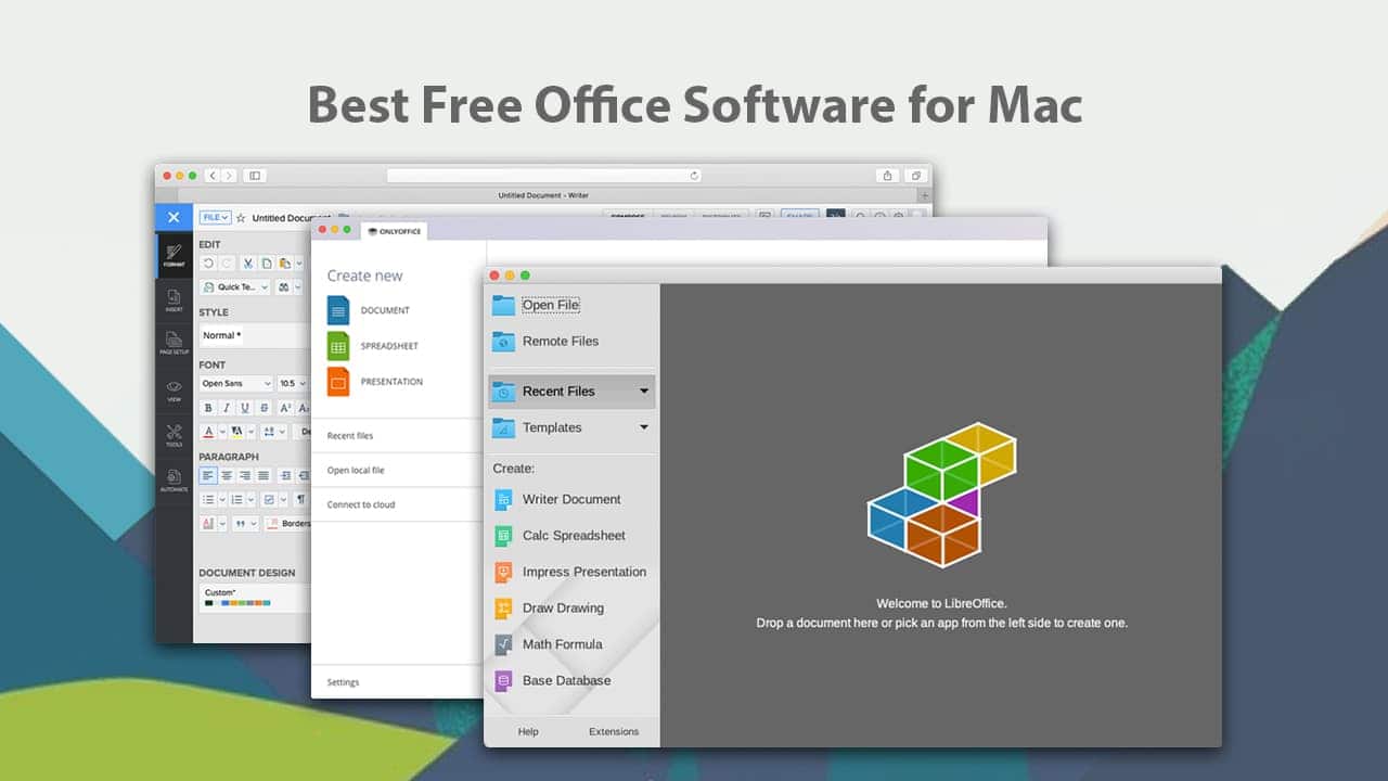 Free excel type program for mac os