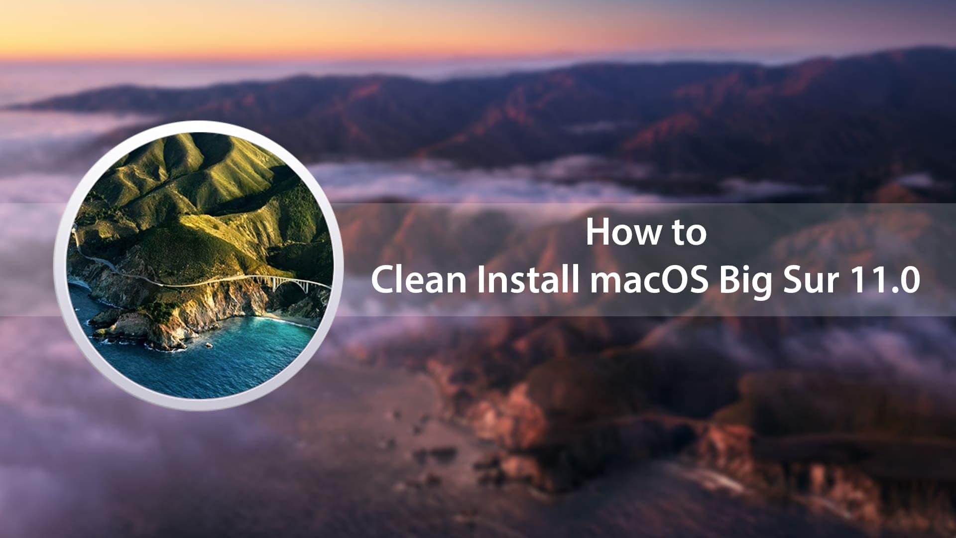install new mac os from scratch