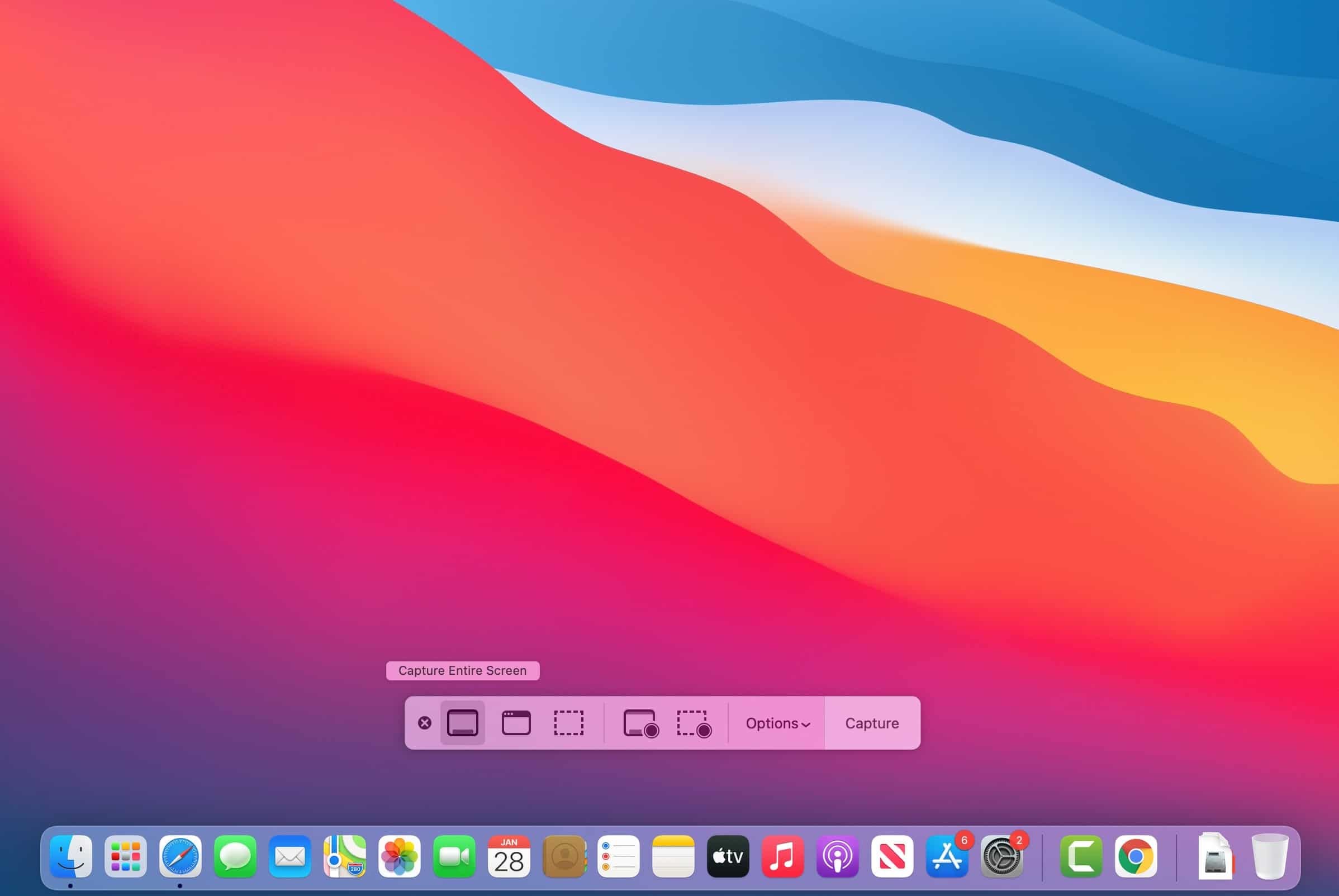 how to grab part of a screen for screenshot mac