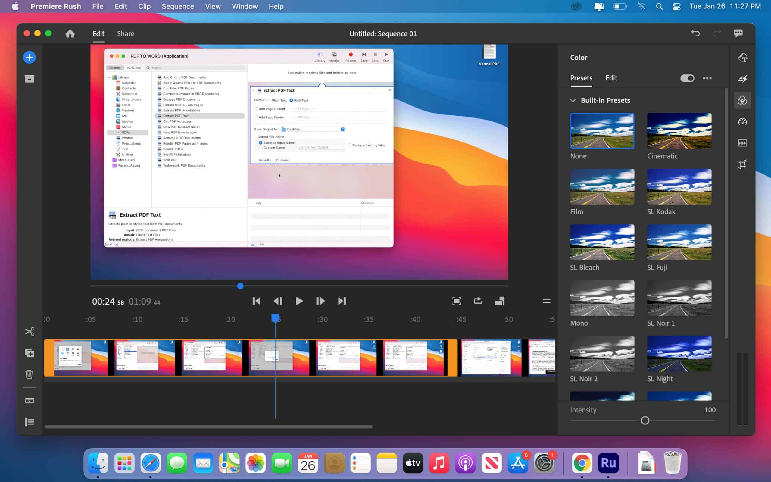 video editing software on mac pro