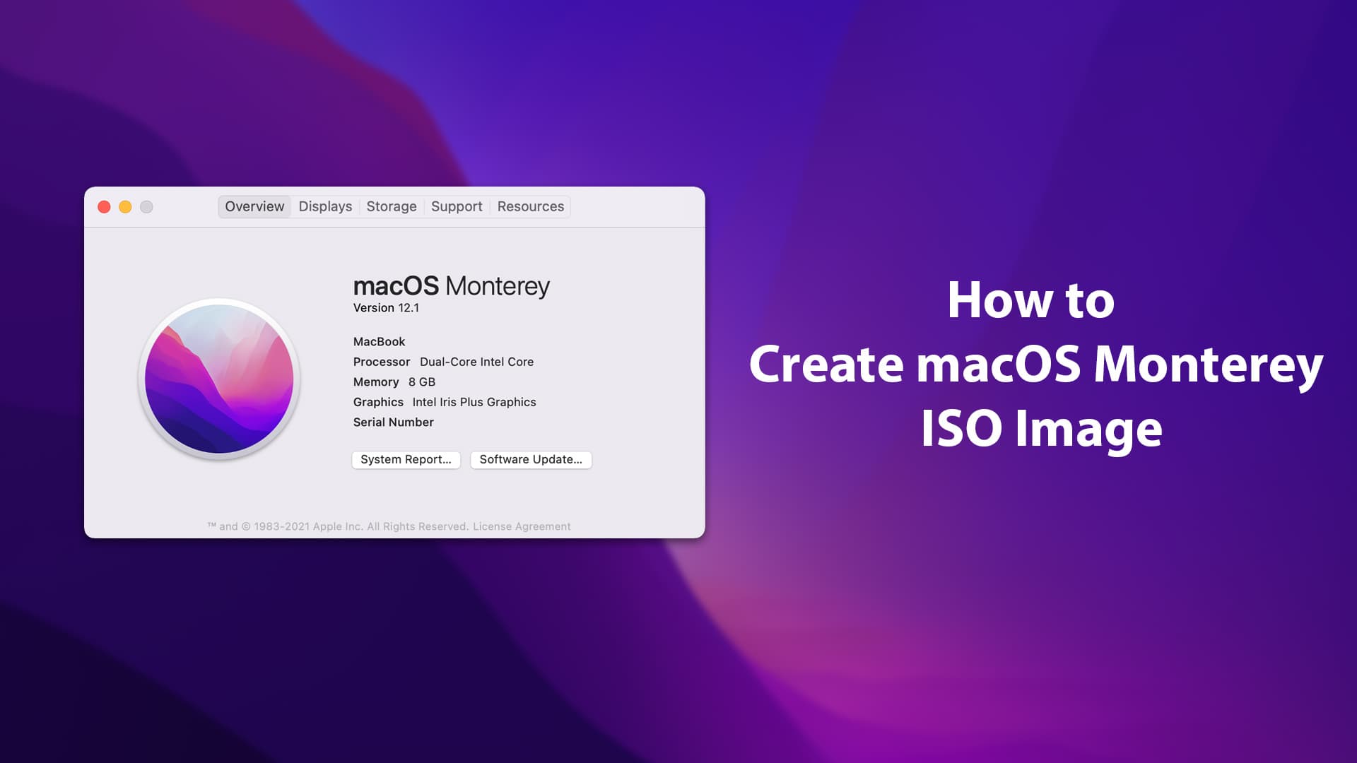 How to Create macOS Monterey ISO Image